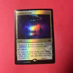 Magic: The Gathering Land Cavern of Souls Mythic Foil 0269 Near Mint English - Image 1
