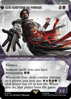 Ezio Auditore da Firenze (FOIL) x1 - MTG Assassin's Creed ACR #131 - Image 1