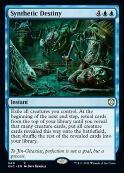 MTG Commander Kaldheim R Synthetic Destiny #044 - Image 1