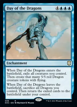 MTG Commander Kaldheim R Day of the Dragons #038 - Image 1