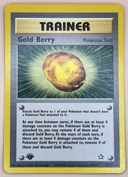 Gold Berry 93/111 – Neo Genesis (1st Edition) - NM - 2000 Pokemon TCG - Image 1