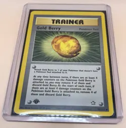 Gold Berry 93/111 – Neo Genesis (1st Edition) - NM - 2000 Pokemon TCG - Image 5