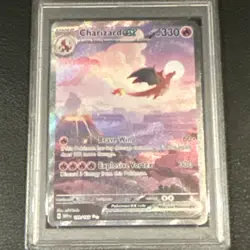 Pokemon Charizard ex 199/165 Scarlet & Violet 151 SIR PSA 10 - Image 4