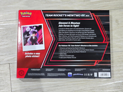 Pokemon TCG Destined Rivals Team Rockets Mewtwo EX Box set - Image 2