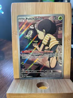 Pokemon TCG Poltchageist 171/167 Twilight Masquerade Illustration Rare NM - Image 1