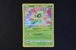 Celebi 009/185 Holo Shiny Pokemon TCG Card Vivid Voltage 2020 NEAR MINT - Image 1