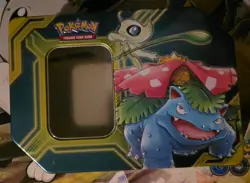 Pokemon Tag Team Tin Celebi & Venusaur-GX- EMPTY TIN ONLY - Image 1