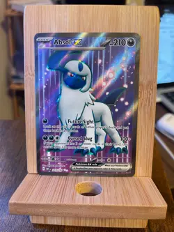 Pokemon TCG Absol EX Ultra Rare SV03: Obsidian Flames 214/197 NM - Image 1
