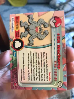 Topps Machamp #68 TV Animation Edition Pokemon Card HOLO - Image 2