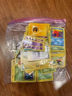 Pokemon TCG 400 Cards Pack - Used and Mostly 1st Gen - Image 1