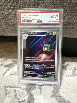 Pokemon TCG Bellibolt 201/197 Obsidian Flames Illustration Rare PSA 10 - Image 1