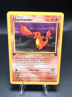 Pokemon TCG Charmander Team Rocket 1st Edition 50/82 Common Vintage WOTC - Image 2