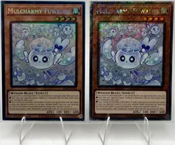 Yu-Gi-Oh! Mulcharmy Fuwalos RA04-EN050 PUR + Platinum Secret Rare 1st Ed NM Lot - Image 1