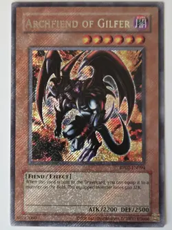 Archfiend of Gilfer RP02-EN094 Retro Pack 2 Unlimited Secret rare - Image 1