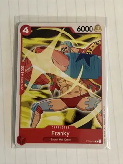 4x Franky - Normal - ST01-010 - NM - Common One Piece Card - Image 1