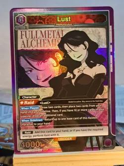 Lust • Union Arena TCG • SR • UE09BT/FMA-1-090 • Fullmetal Alchemist - Image 1