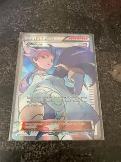 Pokemon Winona 108/108 XY Roaring Skies Full Art Ultra Rare Holo Card - Image 2