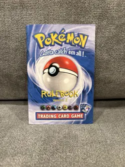 Pokemon Card Game Advanced Rulebook Version 3 Vintage 2000 EX - Image 1
