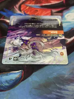 Riftbound Sett - Brawler Card 232*/221 Overnumbered Signature NM - Image 4