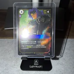 Sivir Mercenary 143a/221 Riftbound Spiritforged TCG Alt Art Showcase Card Mint - Image 1