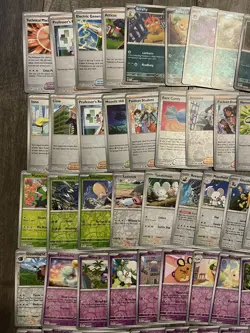 (71) Paldean Fates Reverse Holo Card Lot Scarlet Violet No Duplicate Master Set - Image 2