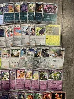 (71) Paldean Fates Reverse Holo Card Lot Scarlet Violet No Duplicate Master Set - Image 3