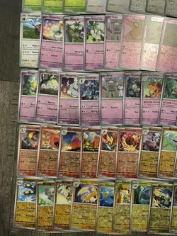 (71) Paldean Fates Reverse Holo Card Lot Scarlet Violet No Duplicate Master Set - Image 4