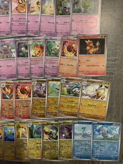 (71) Paldean Fates Reverse Holo Card Lot Scarlet Violet No Duplicate Master Set - Image 5