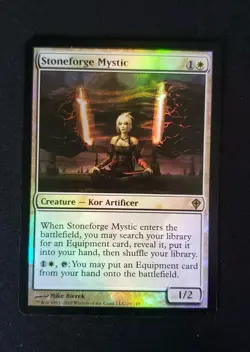 Stoneforge Mystic - Worldwake - Foil - LP - MTG - Image 1