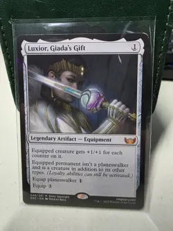 [1x] Luxior, Giada's Gift Near Mint, English Streets of New Capenna MTG Magic - Image 1