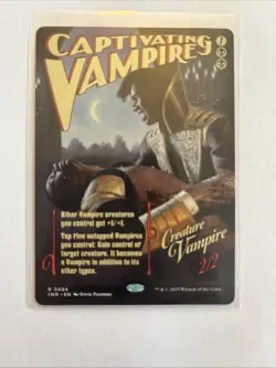MTG 1x SHOWCASE Captivating Vampire # 484 Innistrad Remastered - Image 1