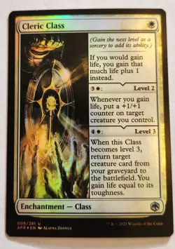 Cleric Class Adventures in the Forgotten Realms Foil - Image 1