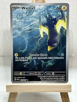 2024 POKEMON TWM EN-TWILIGHT MASQUERADE 178 WATTREL ILLUSTRATION RARE - Image 1