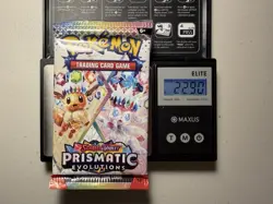 Very Heavy 🔥22.9g🔥VERY HEAVY Prismatic Evolutions Pokemon Sealed Booster Pack! - Image 1
