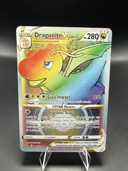 Pokemon TCG Dragonite VSTAR 081/078 Pokemon GO Secret Rare Holo - Image 2