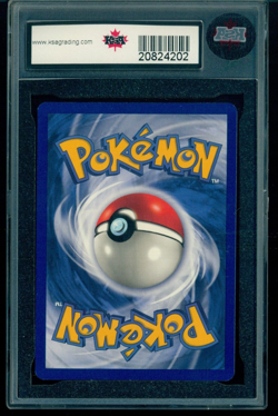 1999 Pokemon Shadowless #63 Squirtle KSA 9 Mint - Image 2