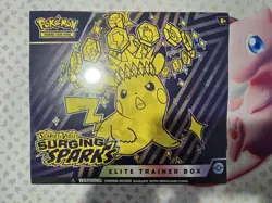 Pokemon TCG Scarlet & Violet Surging Sparks Elite Trainer Box NEW Factory Sealed - Image 1