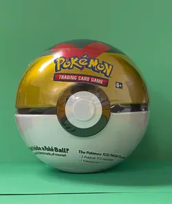 POKEMON TCG 2022 LEVEL BALL POKE BALL TIN NEW FACTORY SEALED Q2 (3 PACKS) - Image 2