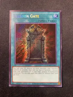 YuGiOh! Illusion Gate MZMU-EN023 Secret Rare Maze Of Muertos - Image 1