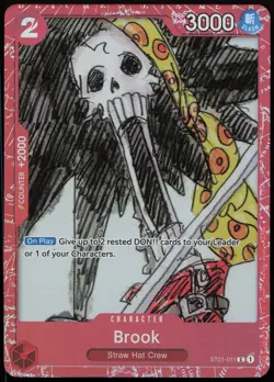 Brook (Premium Card Collection -ONE PIECE FILM RED Edition-) C One Piece Promoti - Image 1