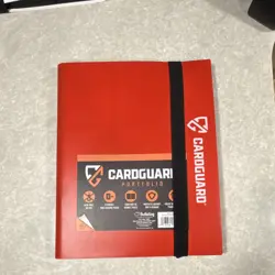 Cardguard Red 9-Pocket Trading Card Binder 360 pokemon cards - Image 1