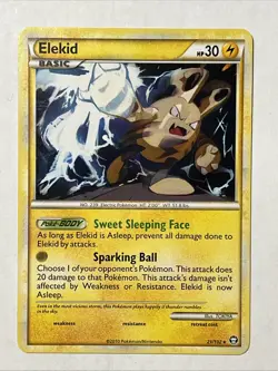 Elekid 21/102 Triumphant Pokemon Card Non-Holo Rare - Image 1