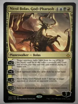 Nicol Bolas, God-Pharaoh Hour of Devastation Regular - Image 1