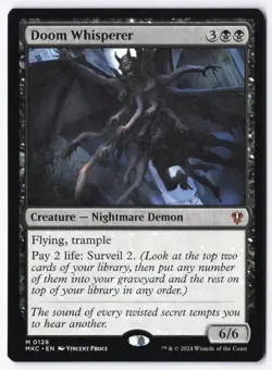 1x Doom Whisperer #69 Guilds of Ravnica Magic the Gathering MTG NM - Image 1