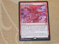 MTG Soul Immolation x1 Mythic Lorwyn Eclipsed NM Low S&H - Image 1