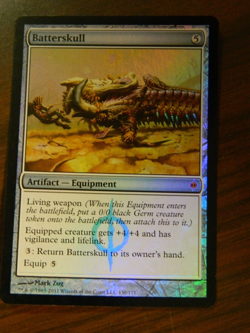 MTG New Phyrexia Foil Rare Batterskull Excellent - NM - Image 1
