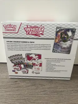 Pokemon White Flare Elite Trainer Box ETB w/ Accessories (NO PACKS OR PROMO) - Image 3