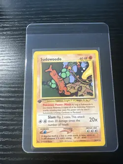 Sudowoodo 26/64 1st Edition Neo Revelation Rare WOTC Vintage Pokemon - Image 1
