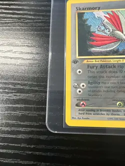 Skarmory 23/64 1st Edition Neo Revelation Rare WOTC Vintage Pokemon - Image 2