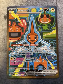 Pokemon TCG ~ Rotom ex ~ SIR #126 Phantasmal Flames Special Illustration Rare M - Image 1